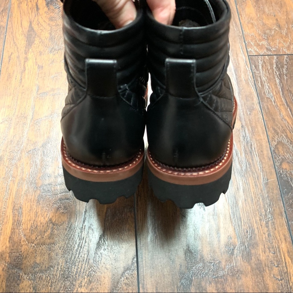 NWT Blondo Helen Waterproof Hiker Boot in Black - Picture 10 of 12